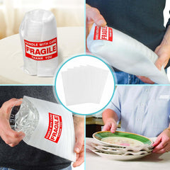 UEIVEDOS fragile stickers on sheet ready to label boxes for careful handling benefit