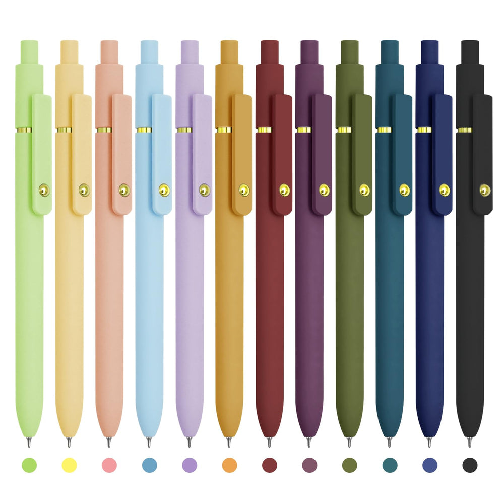 UIXJODO front packaging showing all 12 colorful pens and benefits