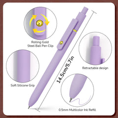 UIXJODO cushioned grip texture for comfortable long writing