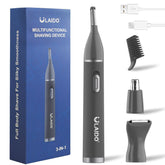 ULAIDO front view of trimmer showing sleek pen-shaped design and button