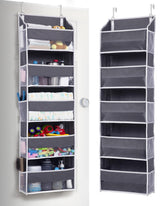 ULG front-facing organizer dark grey showing structured pockets and easy access