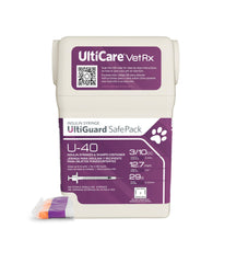 UltiCare front packaging showing kit and quantity, clear contents for quick identification