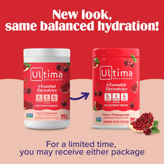 Prepared Ultima Replenisher drink in a clear bottle ready to sip on the go
