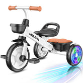 Umatoll front view showing stable frame and child-friendly design for safe riding
