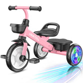 Umatoll tricycle front view showing sturdy frame and handlebars for safe riding