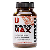 UMZU Redwood Max front label showing product and circulation support