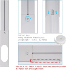 UNAOIWN filter and screw accessories laid out for simple assembly