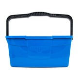 Unger front view of rectangular 3 gallon bucket showing compact design and easy storage