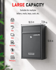 Uniclife lock with keys displayed, demonstrating secure keyed access benefit
