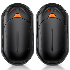 UNIHAND front view showing compact two-piece hand warmers and sleek finish providing easy warmth