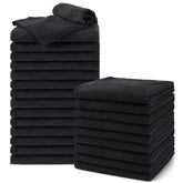 UNIMADE front stack of 24 towels showing professional, quick-drying benefit