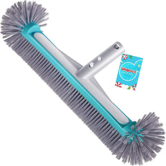 Unipool front view brush head showing seven-row bristles for efficient cleaning