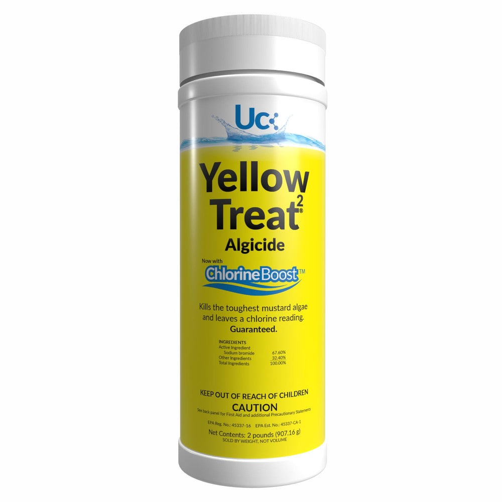 United Chemical Yellow Treat front packaging showing product label and strength benefit