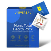 Universal U front packet view showing clean branding and travel-ready design benefits convenience