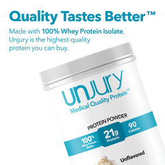 Unjury scoop measuring one serving for accurate protein benefit