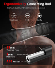 UNNMIIY ABS non-slip handle detail improving grip and exercise control
