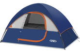 unp front view dome tent showing entrance and shelter protection