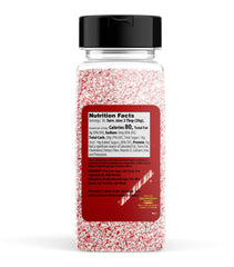 Unpretentious close-up of crushed peppermint pieces showing texture and crunchy appeal
