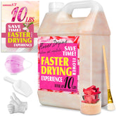 unuaST front packaging showing 10 lbs kit and handle, convenient storage benefit