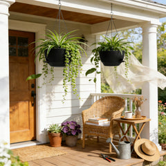 UOUZ removable 50 oz reservoir closeup emphasizing easy refills and long watering intervals