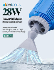 UPETTOOLS closeup of flow control valve for precise suction adjustment and safe cleaning