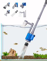 UPETTOOLS front view of the electric gravel cleaner showing compact body and handle for easy storage