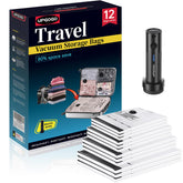 UPGOGO front packaging showing 12-pack and pump for easy travel packing