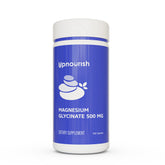 UpNourish front bottle view showing label and capsule count benefits