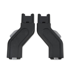 UPPAbaby upper adapter front view showing secure mount and easier seat spacing