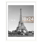upsimples white 18x24 front view showing clean frame and poster benefit enhanced display