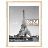 upsimples 18x24 front view showing natural frame and poster clarity