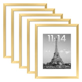 upsimples gold frame front view showing sleek finish and instant elegance