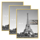 upsimples gold frame front view showing sleek border and elegant finish