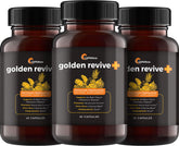 UpWellness Golden Revive front packaging showing product and branding benefits