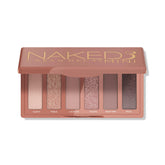 URBAN DECAY front view of Naked3 Mini palette shows compact travel-ready design and convenience