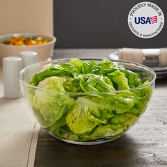 US Acrylic Vista clear side profile highlighting sturdy acrylic for long-lasting use