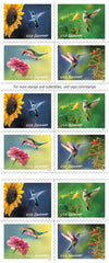 United States Postal Service spotted touch-me-not stamp image emphasizing natural garden charm