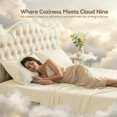 Utopia Bedding flat sheet folded to show full coverage and neat look benefit