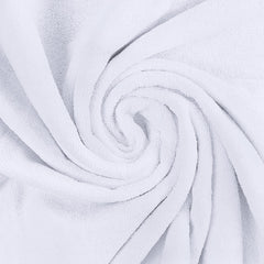 Utopia Towels neatly stitched hem detail showing reduced fraying benefit