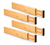 Utoplike bamboo dividers front packaging showing set and benefits