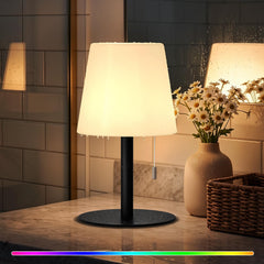 uuffoo front view of lamp showing minimalist silhouette and ambient glow