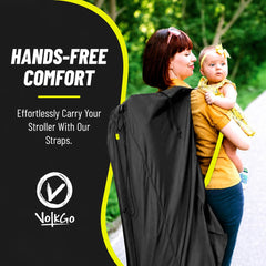 V VOLKGO zipper and drawstring detail ensuring secure closure