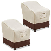 Vailge front view of folded cover showing compact storage benefit