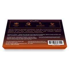 VALITIC soap lather in hand demonstrating gentle cleansing benefit