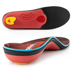 VALSOLE front view of insole showing full-length support and stability