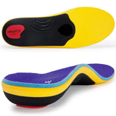 VALSOLE front view of insole showing profile and durable construction for stability