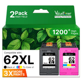Valuetoner 62XL front packaging showing both cartridges and savings benefit