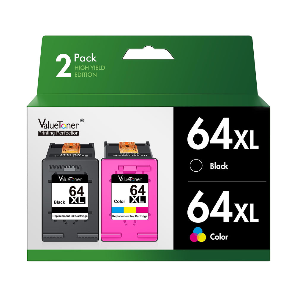 Valuetoner front packaging showing black and color combo, clear savings benefit