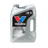 Valvoline 5W-20 front label showing product benefits and brand trust