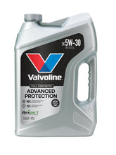 Valvoline front label showing product name and size for easy identification and trust